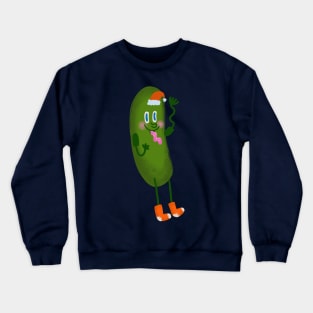 Christmas Pickle Crewneck Sweatshirt